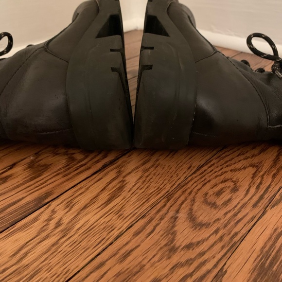 Nine West Black Combat Boots - Picture 4 of 6